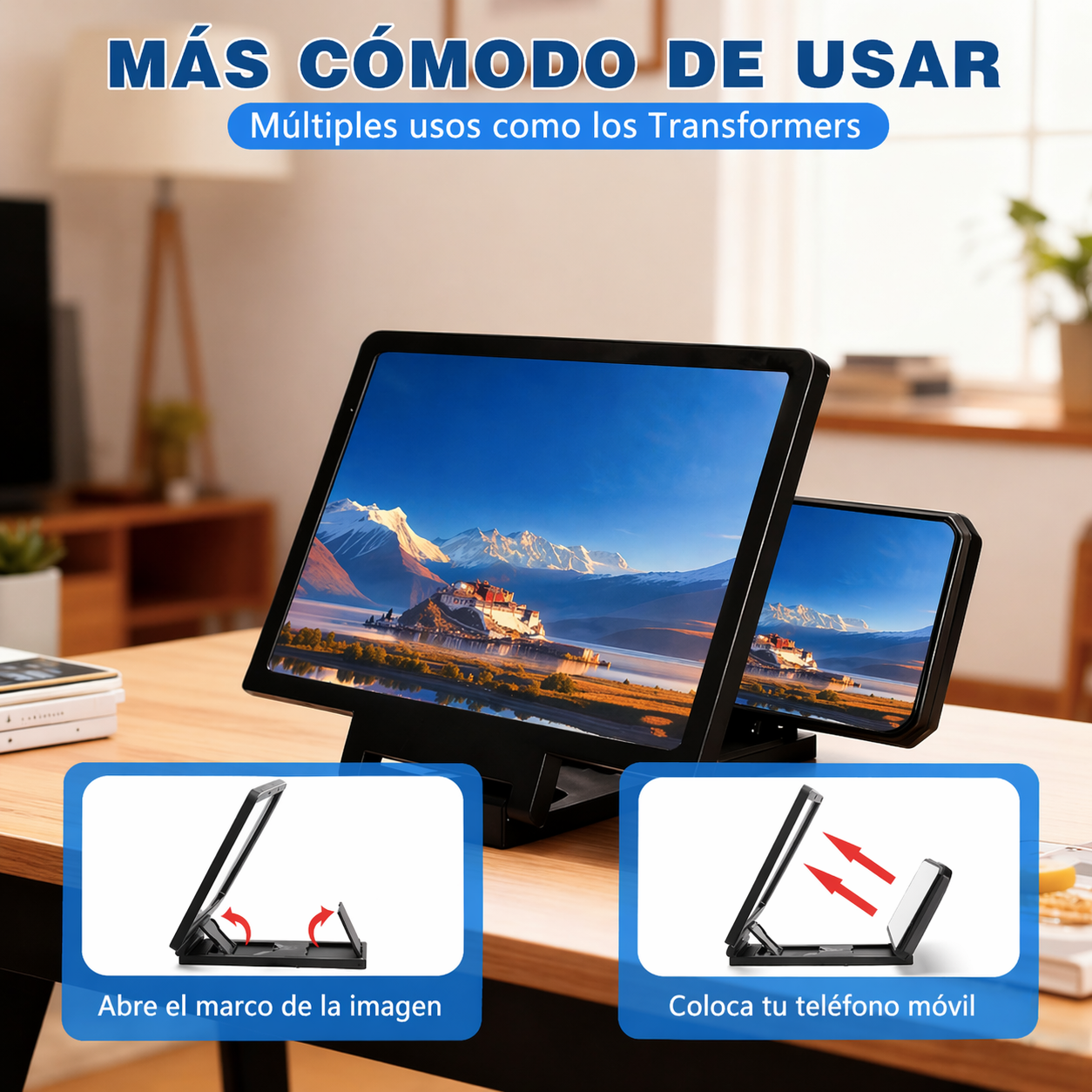 Amplificador de Pantalla 3D HD