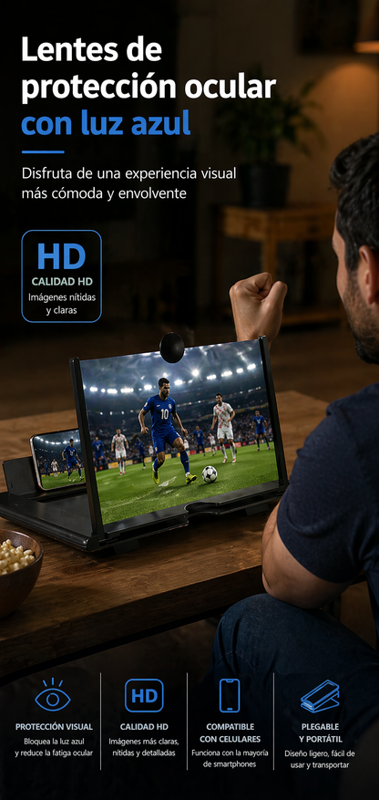 Amplificador de Pantalla 3D HD